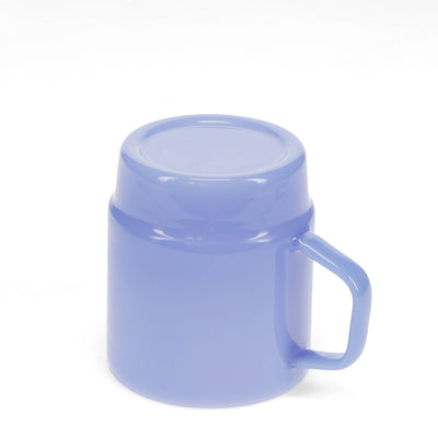 Stacking Glass Coffee Cup - Milky Blue