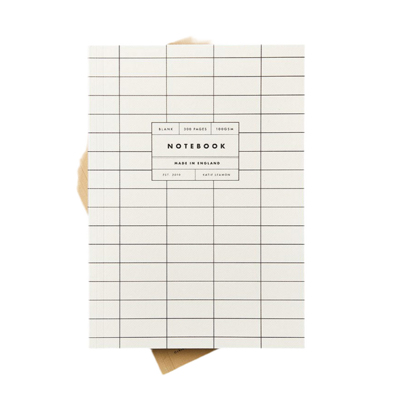 Vol 18 Ivory Grid Notebook