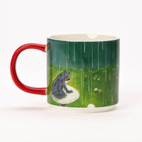 Magpie x Richard Scarry I am A Bunny Mushroom Mug