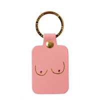 Boob Key Fob - Pale Pink