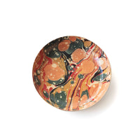 Round Enamel Tray - Marbled