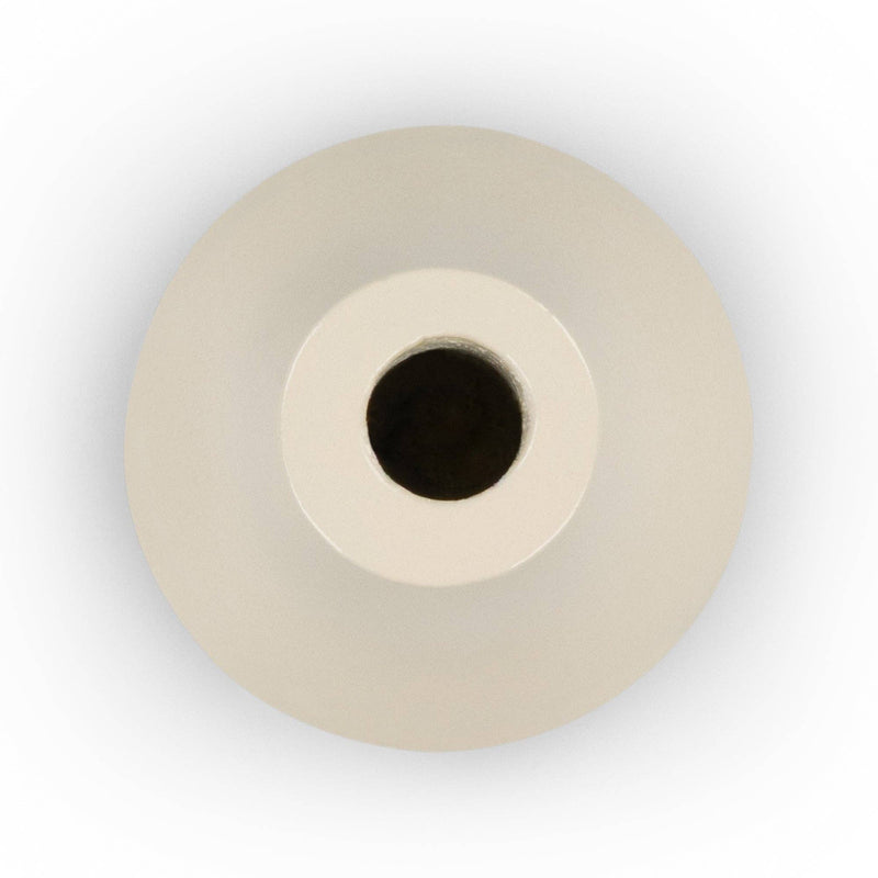 Thin Taper Candleholder in Pearl White - Set of 6