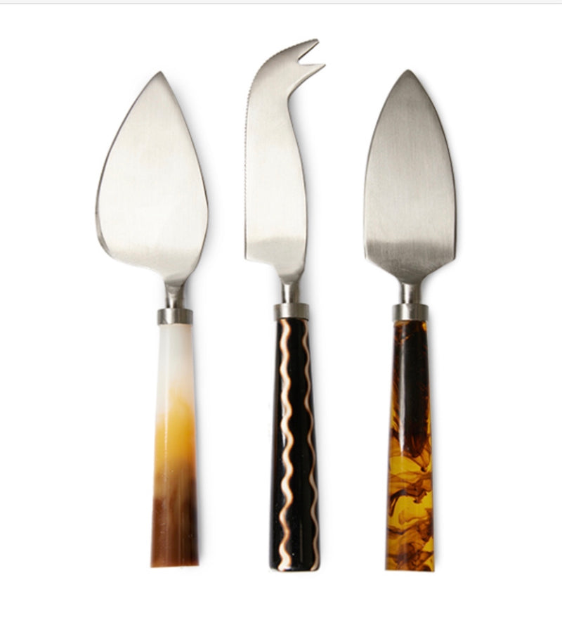 Cheese Knives - Havana (Set of 3)