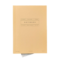 Vol 42 Ruled Lay Flat Notebook - Mustard