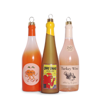 Turkey Wine Glass Decoration