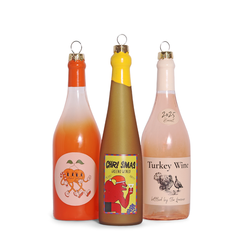 Turkey Wine Glass Decoration