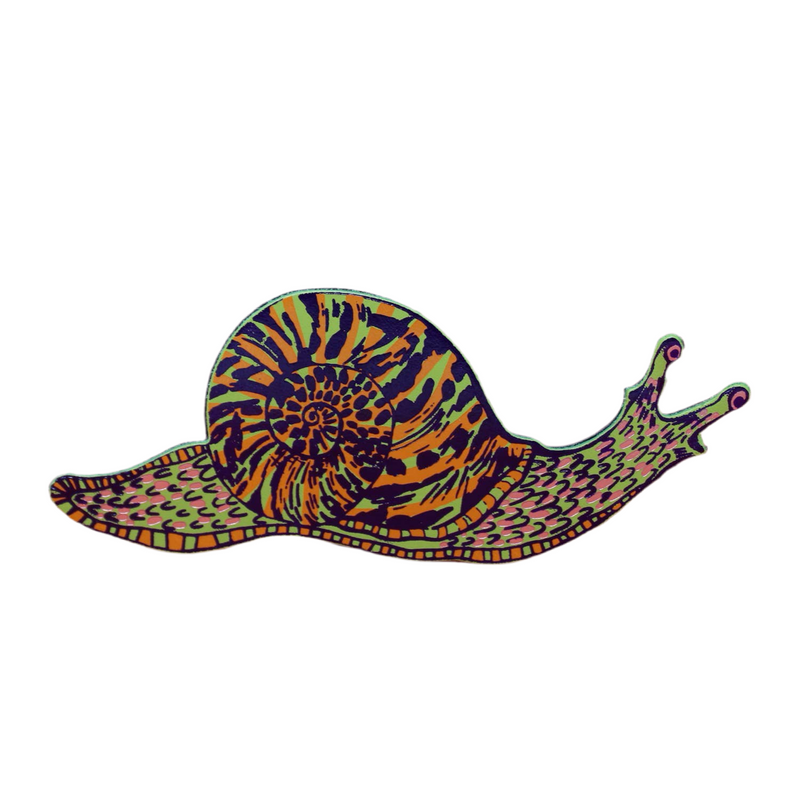 Snail Magnet - Apple Green