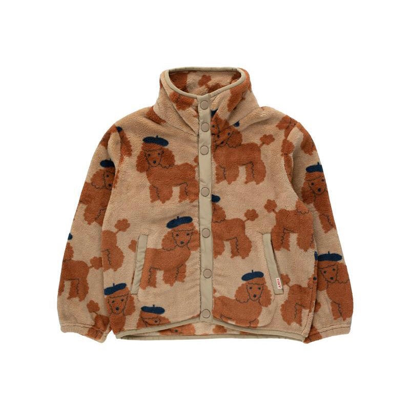 Tinycottons - Tiny Poodle Polar Jacket - Taupe