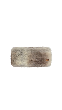 Fur Headband - Heather Brown