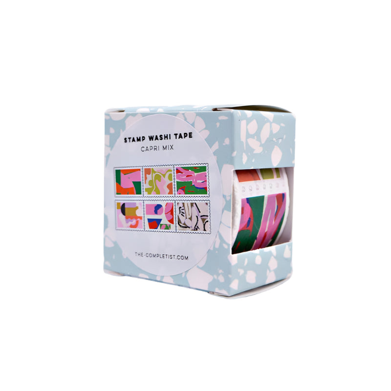 Capri Mix Stamp Washi Tape