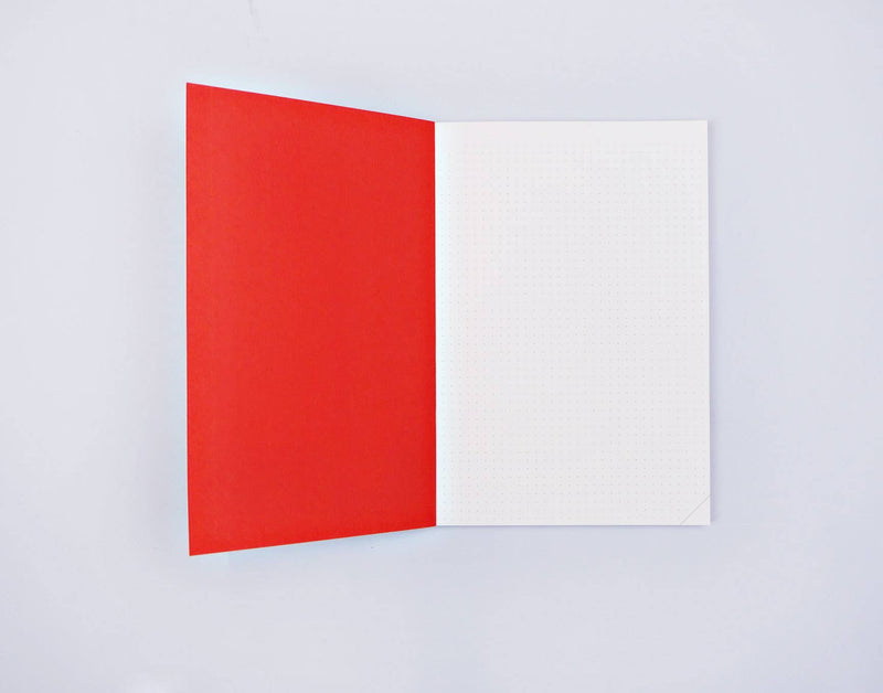 Memphis Brush Lay Flat Notebook