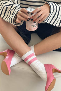 Her Socks - Varsity Pink