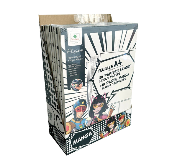 Layout Papers Pad A4 - Textures CDU