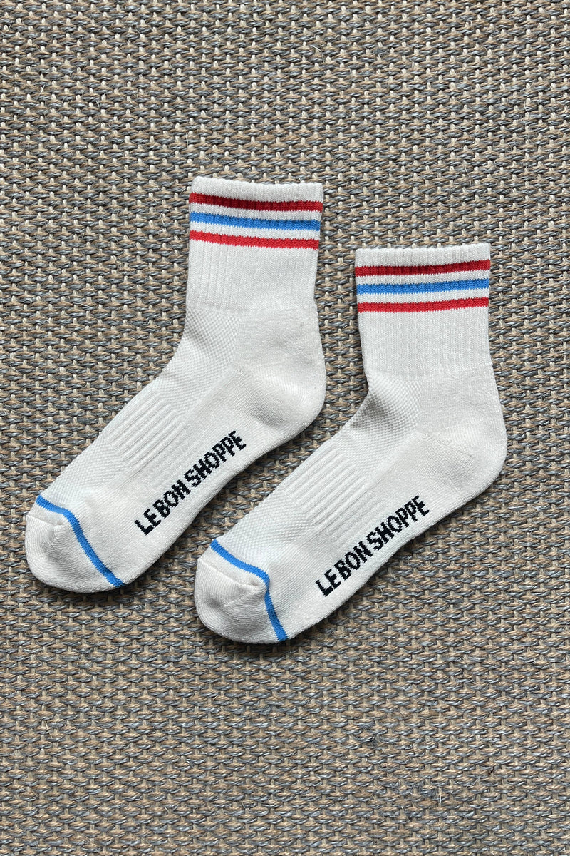 Girlfriend Socks - Scarlet