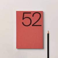 52 Week Planner - Coral, Undated