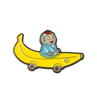 Magpie x Richard Scarry Bananamobile Enamel Pin