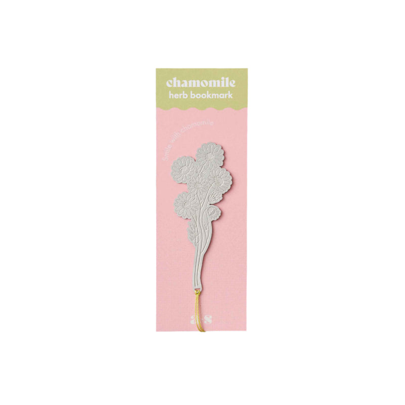 Chamomile Steel Bookmark