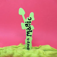 Mushroom Bookmark - Orange