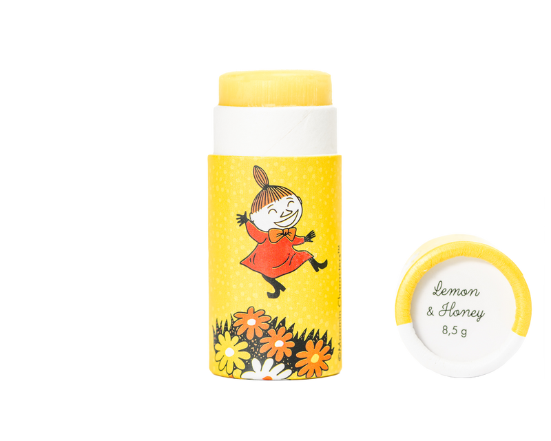 Moomin Organic Beeswax Lip Balm - Lemon & Honey