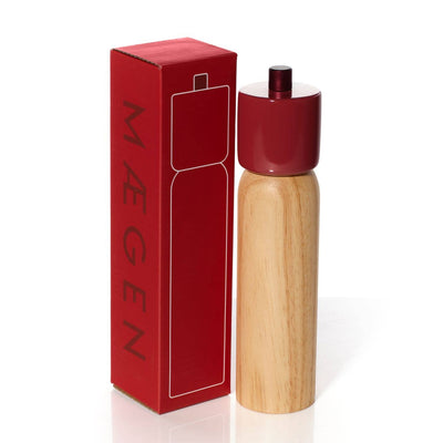 Large Salt & Pepper Grinder - Red & Red