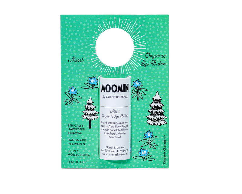 Moomin Organic Beeswax Lip Balm - Mint