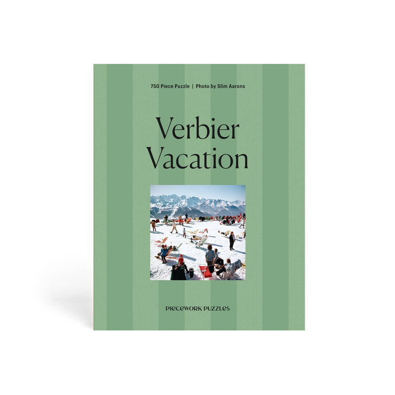 Verbier Vacation - 750 Piece Slim Aarons Puzzle
