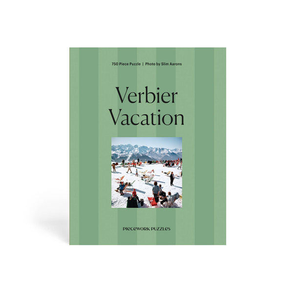 Verbier Vacation - 750 Piece Slim Aarons Puzzle