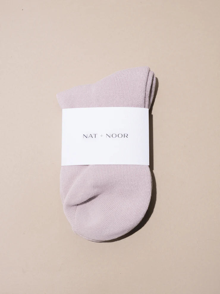 NAT + NOOR - Ankle Sock - Hinted Rose