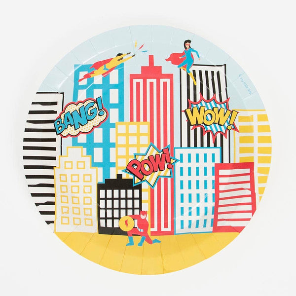 Paper Plates - Superheroes
