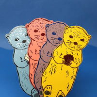 Otter Bookmark - Buttercup Yellow