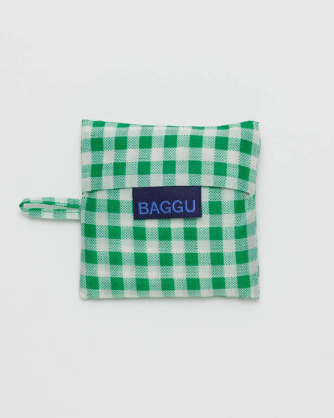 Baggu Baby Green Gingham bag