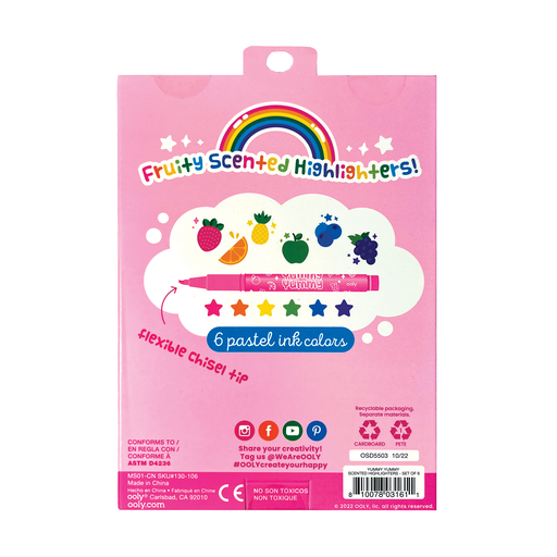 Ooly Yummy Yummy: Fruit Scented Highlighters
