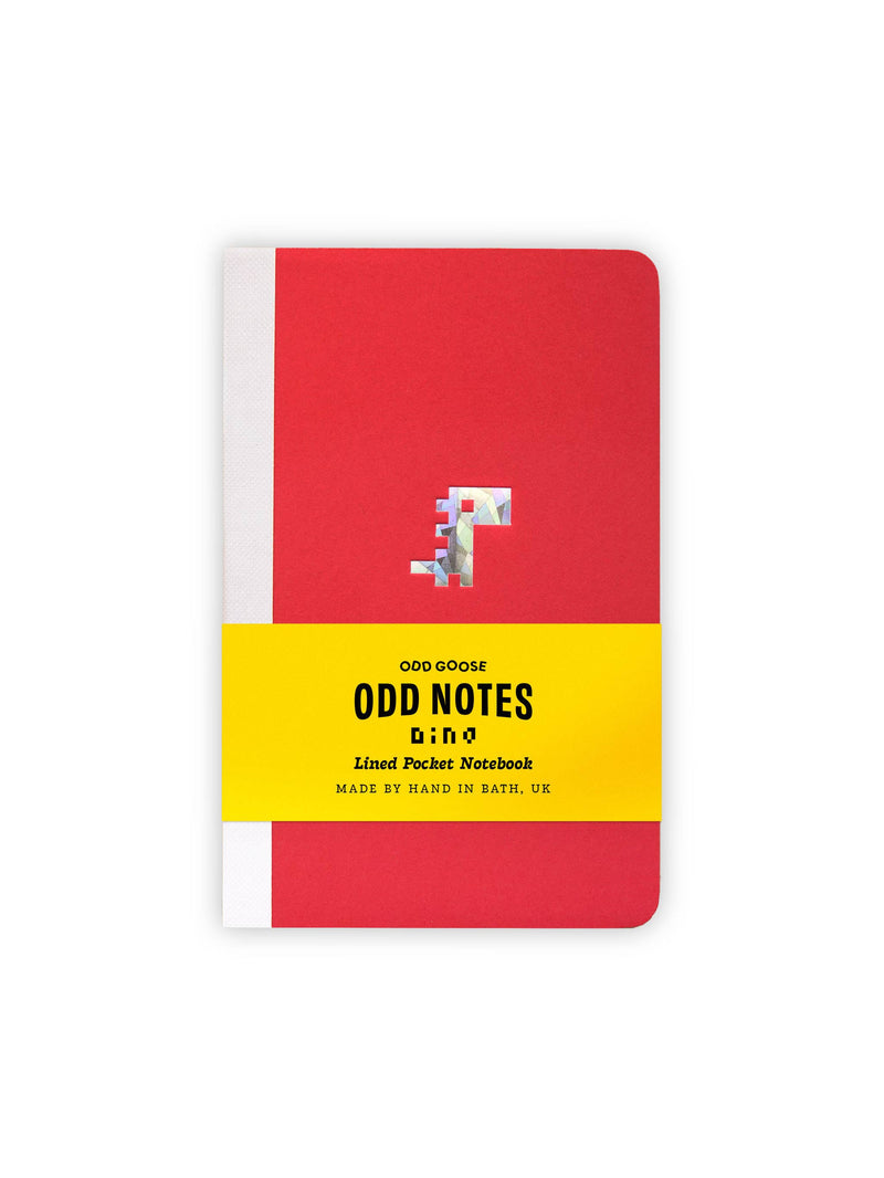 Odd Notes Dino Pocket Notebook: Rex (Lined)