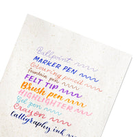 Elephant Poop Foil Printed Notebook