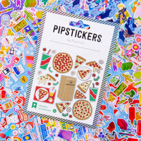 Pizza Pizzazz Stickers