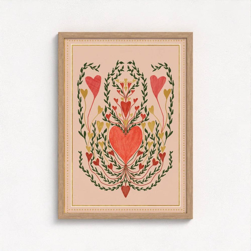 Queen of the Rodeo - Giclee Art Print - Love in Pink: A3