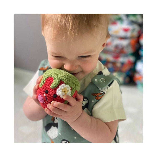 Friendly Apple Rattle