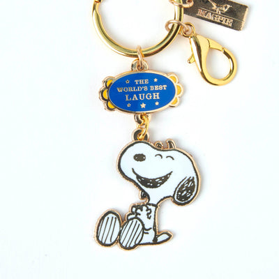 Peanuts World's Best Laugh Keyring