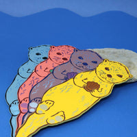 Otter Bookmark - Buttercup Yellow