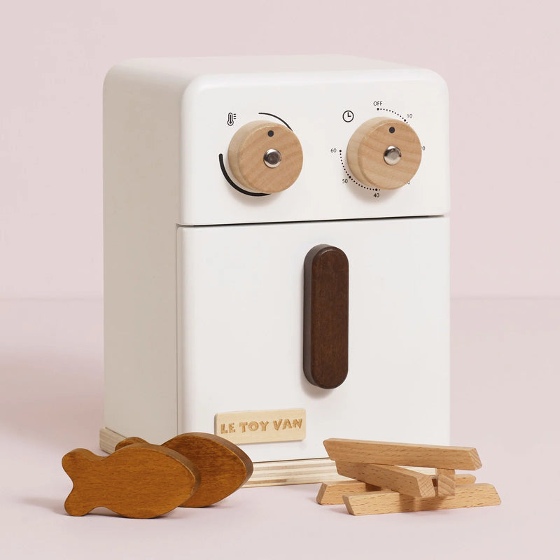 Wooden Air Fryer Set and Playfood