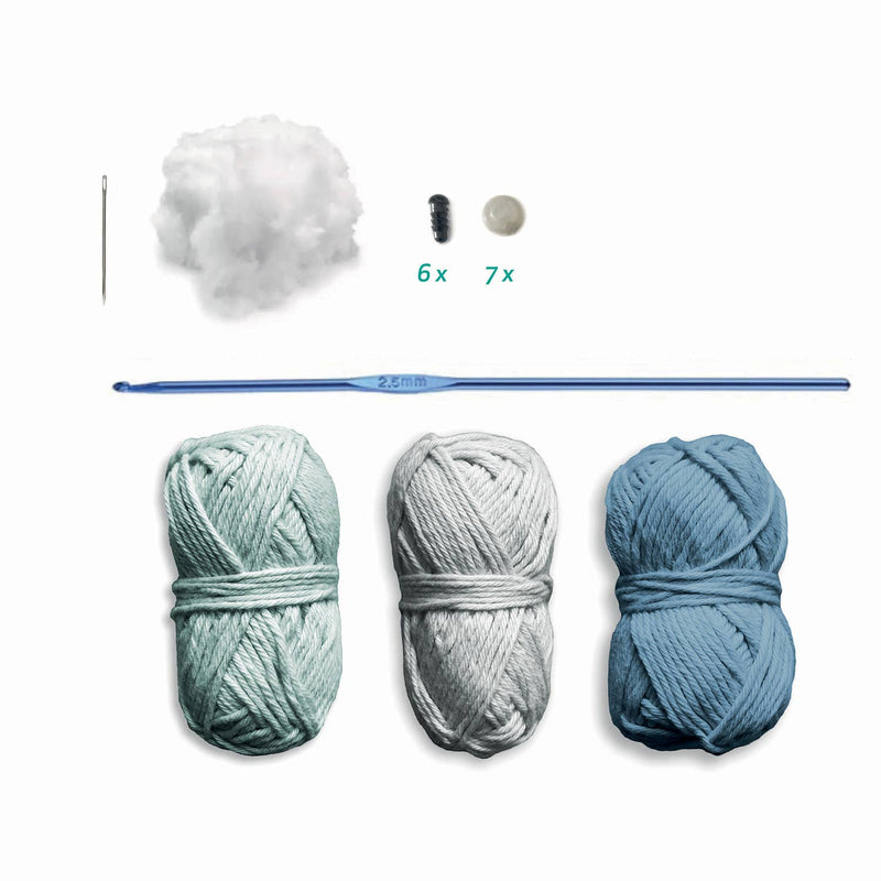 Lovely Box Sea Animals Crochet Kit