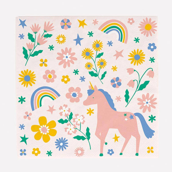 Paper Napkins - Magical Unicorn