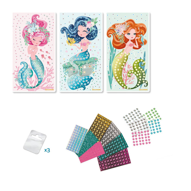 Stick 'n Fun Tiny Mosaic Mermaid Kit