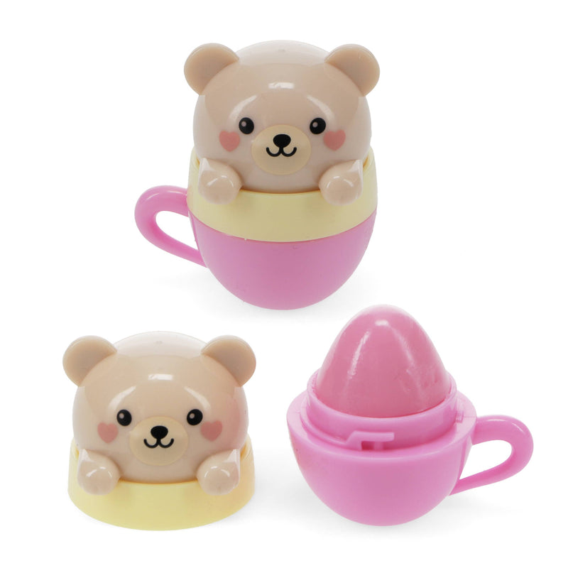 Teacup Friends Animal Berry Scented Lip Balm