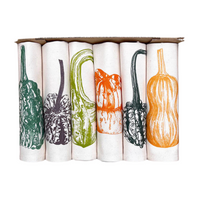 Napkin Gift Set of 6 - Squash