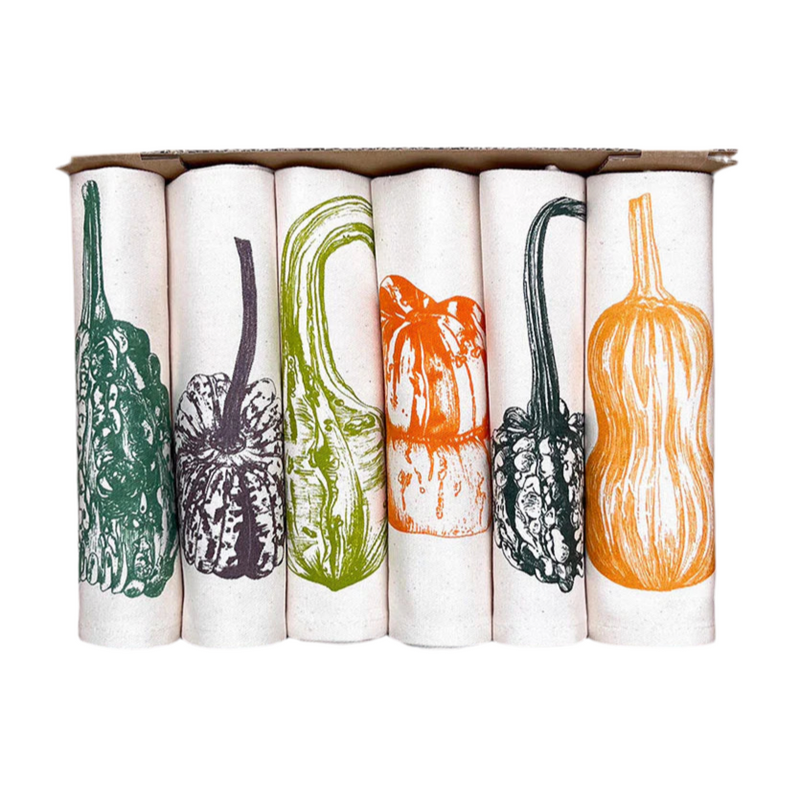 Napkin Gift Set of 6 - Squash