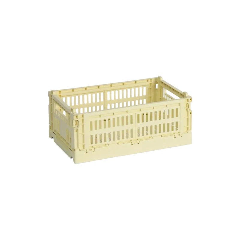 Colour Crate - Light Yellow - Small
