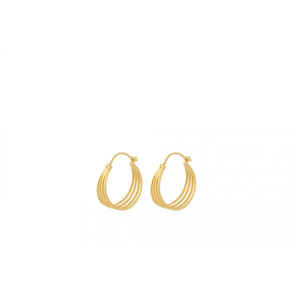 Midnight Sun Earrings - Gold Plated