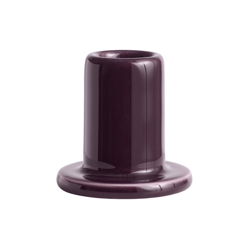 Tube Candleholder - Small - Bordeaux