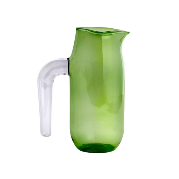 Jochen Holz Glass Jug - Green